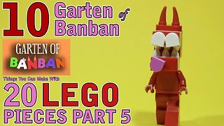 10 Garten of Banban things you can make with 20 Lego pieces Part 5