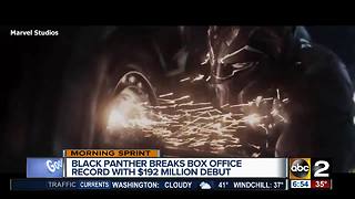 Black Panther breaks box office