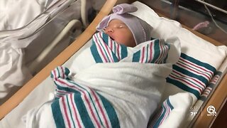 Riviera Beach family welcomes newborn girl on Mother's Day