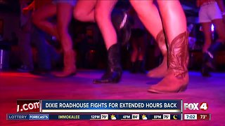 Dixie Roadhouse fights to get extended hours back