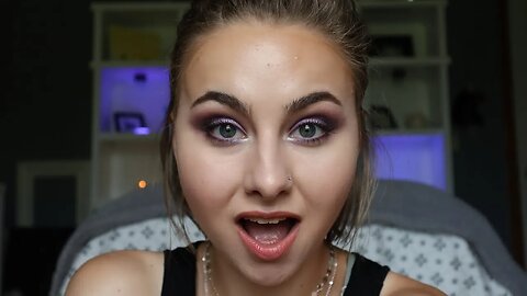 *INTENSE* Purple Smokey Eye Makeup Look w/ Colourpop Super Shock Shadow "Ripple" | Purple Eye Makeup