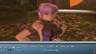 Dead or Alive 2: Hardcore: Time Attack Mode - Ayane