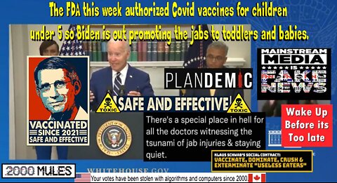 Joe Biden Says the Quiet Part Out Loud: We Need More Money… There’s Gonna be Another Pandemic