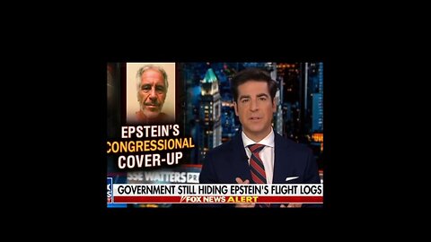 Jesse Watters - Why is our government hiding Jeffrey Epstein's flight logs??