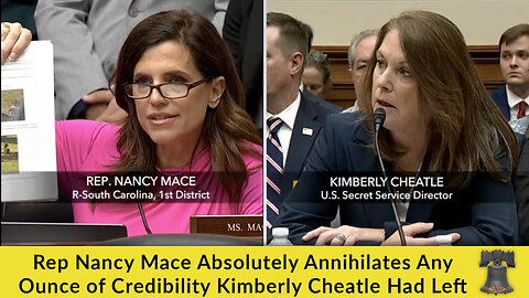 Rep Nancy Mace Absolutely Annihilates Any Ounce of Credibility Kimberly Cheatle Had Left