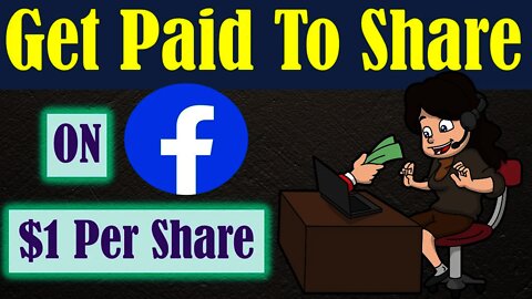 Get Paid To Share On Facebook ($1 Per Share) Work From Home