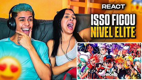 (NÍVEL ELITE!!!) Campeões (Pokémon) - CAMINHO DA VITÓRIA | [React em Casal] 🔥