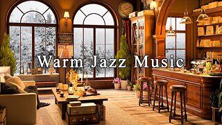 Relaxing Jazz Instrumental Music to Study, Work ☕Cozy Coffee Shop Ambience & Smooth Piano Jazz Music