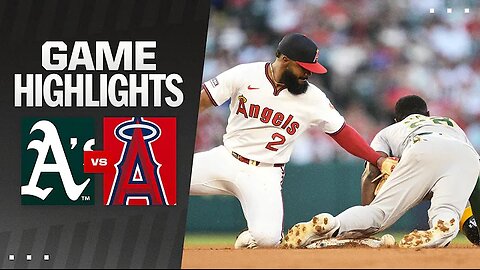 A's vs Angels Game Highlights (7/27/24) / MLB Highlights