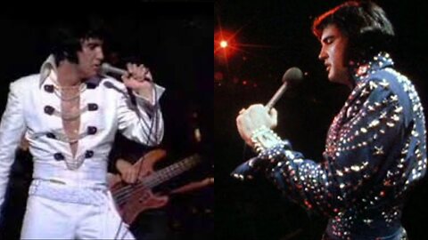 Elvis Presley 'Bridge Over Troubled Water' Live Combo Tribute 1970 & '72.