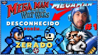 MEGAMAN WILY WARS (Megaman 1) - ZERADO com 1 VIDA em PT-BR + DICAS no MEGADRIVE + RESENHA!!