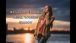 Real World Shoot with the Aputure 300dii video light- a Bowens Mount video light for Photography