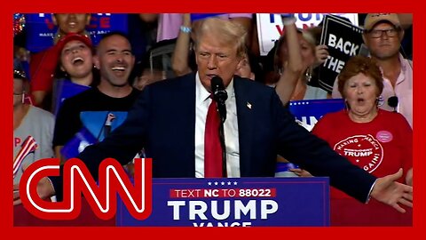 Political analyst breaks down Trump’s tactics in first rally since Biden’s exit| VYPER ✅