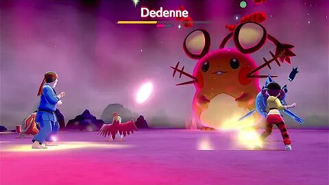 Pokémon Sword - Battling Dynamax Dedenne