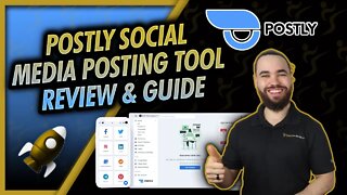 Postly Social Media Marketing Posting & AI Writer Tool Complete Review & Guide, AppSumo, Josh Pocock