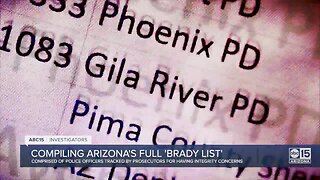 Database shows every Arizona law enforcement official tracked for 'integrity' concerns