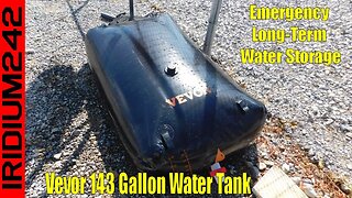 Got Water Storage? Massive VEVOR 143 Gallon Water Tank