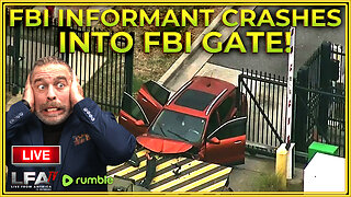 FBI Needs $$ & Equipment: INFORMANT CRASHES FBI ATLANTA’s FRONT GATE | The Santilli Report 4.2.24 4pm EST