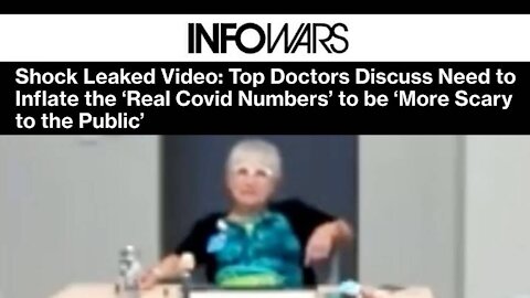 Shock Leaked Video: Top Doctors Discuss Need to Inflate the Real Covid Numbers