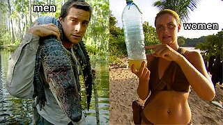 Men VS Women SURVIVAL ISLAND