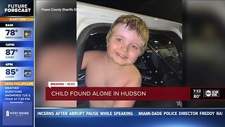 Deputies searching for parents of young boy found wandering in Pasco County