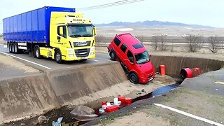 Ditch TRAP on the Road▶️ BeamNG Drive | 2
