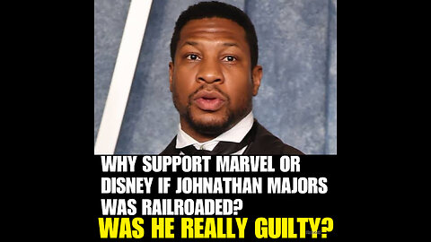 NIMH Ep #738 Jonathan Majors fired by Marvel and where is the Support for him?