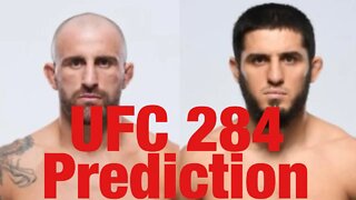 Islam Makhachev Vs Alexander Volkanovski UFC 284 Prediction