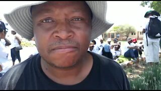 SOUTH AFRICA - Johannesburg - Sasol Annual General Meeting and Protest (Video) (LeG)