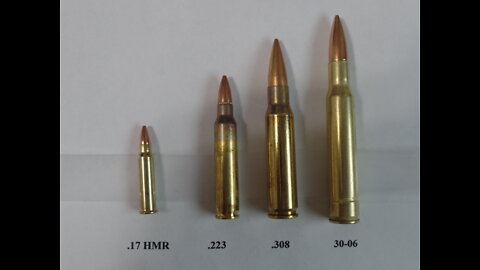 Bullet Penetration Thru 2X6 Pine Lumber .17HMR thru .30-06 FMJ