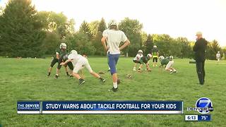 New research claims that tackle football before 12 leads to variety of health issues down the road