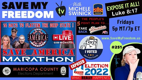 Save My Freedom: Election Fraud, Betrayal, and the Destruction of Our Country... Are You Ready to Wake Up? | LIVE @ 3pm ET