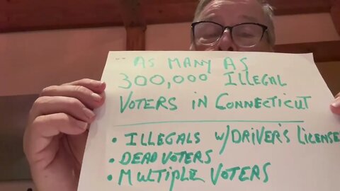 Election & Voter Fraud Concerns in Connecticut continue…