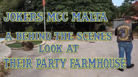 JOKERS MCC MALTA - A Look Behind The Scenes At The Jokers MCC MALTA 10th Anniversary Party Farmhouse