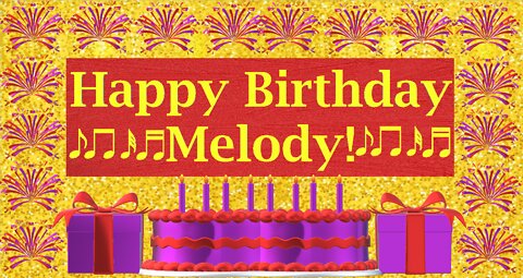 Happy Birthday 3D - Happy Birthday Melody - Happy Birthday To You - Happy Birthday Song