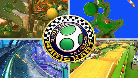 Mario Kart 8 Deluxe - Egg Cup Grand Prix | All Courses (1st Place)