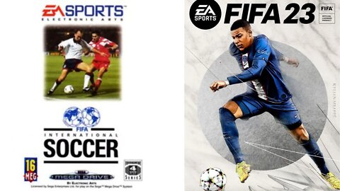 Evolution of FIFA games 1993-2023 |FIFA 93-FIFA 23| Graphics evolution| FIFA games 93-23.