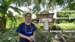 Koh Kret island weekend tour Traditional life Amazing Thailand