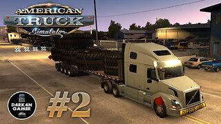 American Truck - Volvo VNL 730 - Gameplay D4rk4n Gamer - Thrustmaster T300 Alcantara