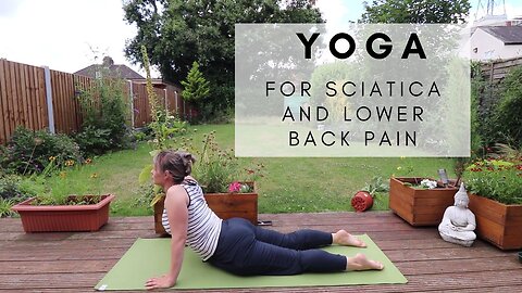 Yoga for Sciatica and piriformis syndrome | helping you through the pain