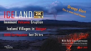 Is Fagradalsfjall in Iceland going to erupt today Orange Alert – July 2023