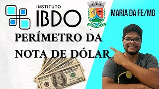 Matemática IBDO (Como calcular o Perímetro) Pref de de Maria da Fé - MG