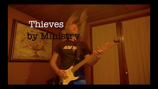 Ministry - Thieves - Guitar Cover Play Along Instructional