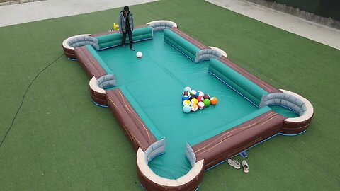 Inflatable Human Billiards #inflatables #inflatable #trampoline #slide #bouncer #catle #jumping