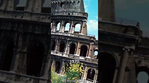 colosseum Rome Italy [1800-2022] #shorts #italy #rome #city #country #ww2 #worldwar2 #history #edit