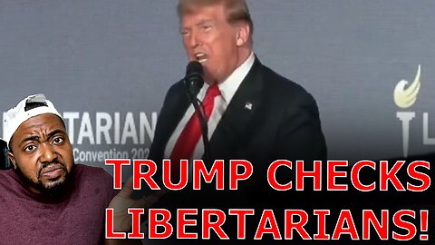 Trump Gives Libertarians A BRUTAL Reality Check After Getting BOOED During Convention Speech!