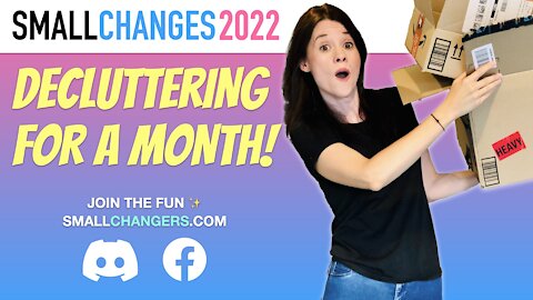 New Year Declutter Challenge 🎉 | Small Changes 2022