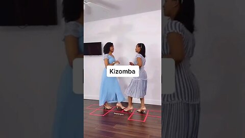 Kizomba Basic Tutorials - Basic Steps #kizomba #shorts #dance2023