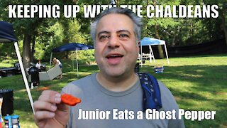 Keeping Up With the Chaldeans: Junior Eats a Ghost Pepper