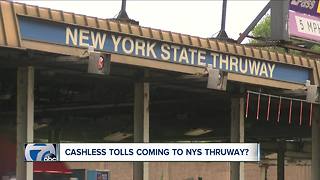 Cashless tolls coming to WNY?